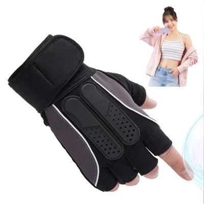 Gloves Men and Women Half Finger Non-slip Wrist Guards Silicone Non-slip Breathable Weightlifting Outdoor