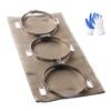 Titanium Pipe Shield Two-layer Material Design 6" x 12" Exhaust Heat Shield