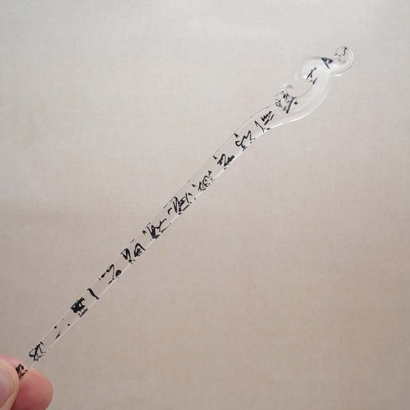 Haarstäbe aus schwarzem Acetat-Harz im chinesischen Stil für Frauen, einfache Haarnadeln, Haarspange, Haarnadel, Kopfschmuck, Hochzeitsschmuck-Accessoires