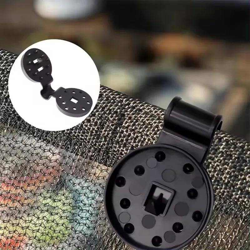 50-200pcs Shade Cloth Plastic Clips Sun Shade Net Clips Greenhouse Fabric Fix Clamps Accessories Grommet Fence Netting Hook