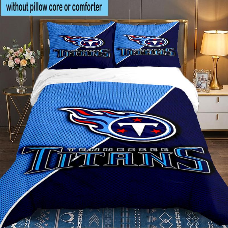 Tennessee Logo Kunst 3-teiliges Bettwäsche-Set, Enthält 1 Bettbezug und 2 Kissenbezüge, Perfektes Geschenk für Weihnachten, Ideal für Schlafzimmer, Wohnheim