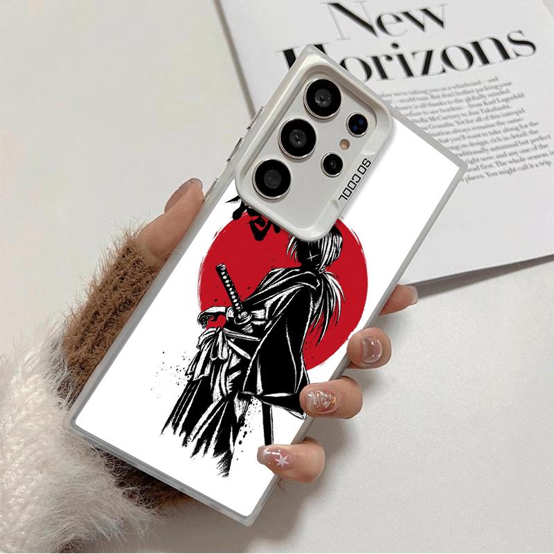 

Rurouni Kenshin Anime Soft Phone Case for Samsung Galaxy S24 S25 FE S26 Edge S23 Ultra S22 Plus S21 + Shockproof Cover Back Shel Samsung S21 Ultra
