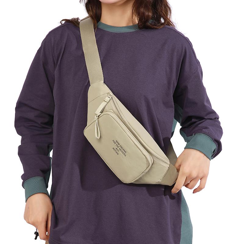 Men's Waist Bag Outdoor Travel Chest Bag Crossbody Bag