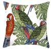 Federa per cuscino per divano, federa per cuscino stampata, Stile Tropicale, Animale, uccello, pappagallo, decorazione d'interni
