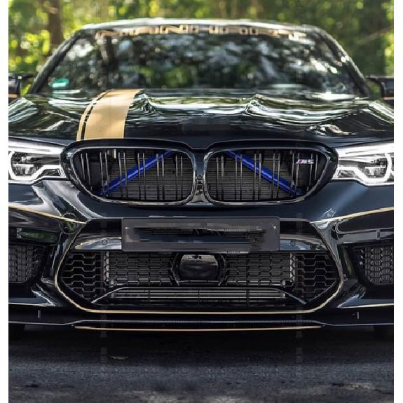 For BMW F30 F20 1 2 3 4 Series Grill Bar V Brace Front Grille Trim Strips Cover