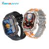 Rainbuvvy KR92 GPS Smartwatch 2.01inches 240x296 BT5.3 Bluetooth Call 3ATM Waterproof Sports Watch 450mAh Android Smart Bracelet