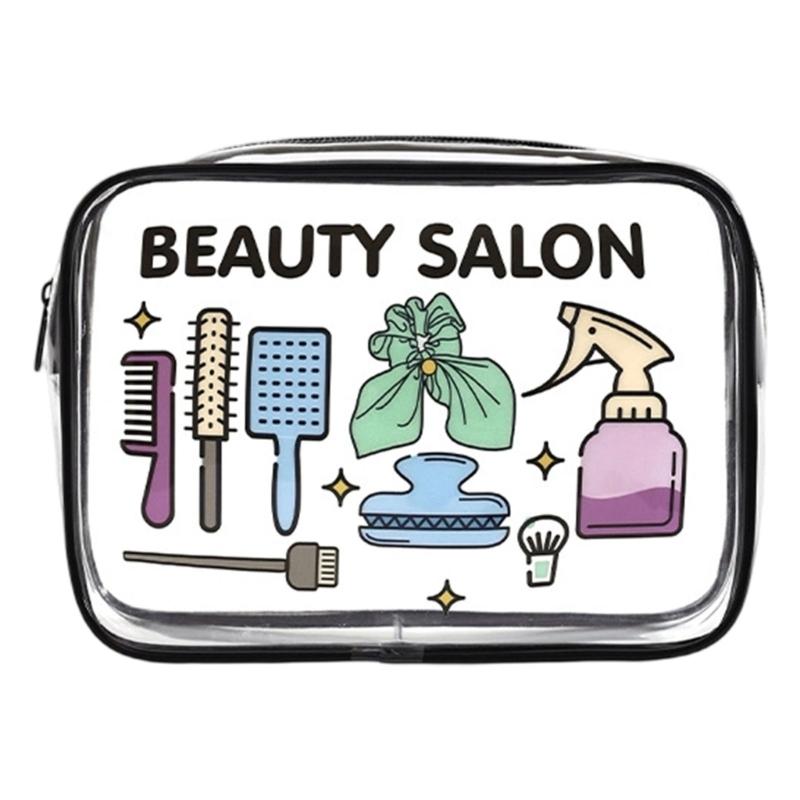 Lightweight Transparent Cosmetic Case Waterproof PVC Makeup Pouch For Travel Storage And Organization