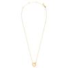 Kate Spade Micro Logo Details Stainless Steel Necklace Women's Gold KK403