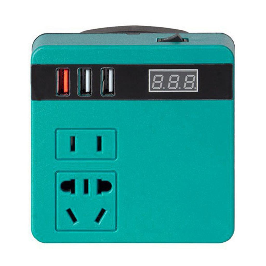 1Pc 120W Lithium Battery Inverter Multi Functional Intelligent Fast Charging Safety Guard 21VDC to 220VAC Battery Inverter