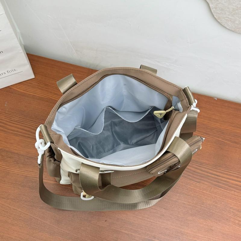 Kontrastní barva taška přes rameno pro studenty střední školy dámská crossbody taška studentská taška do třídy