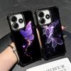 Belle Coque de Téléphone Placage Papillon Violet Pour Xiaomi Redmi Note 14 15 Pro Plus 13 12 11 11S 11T 10 9S 9 5G Anti-Chute Airbag