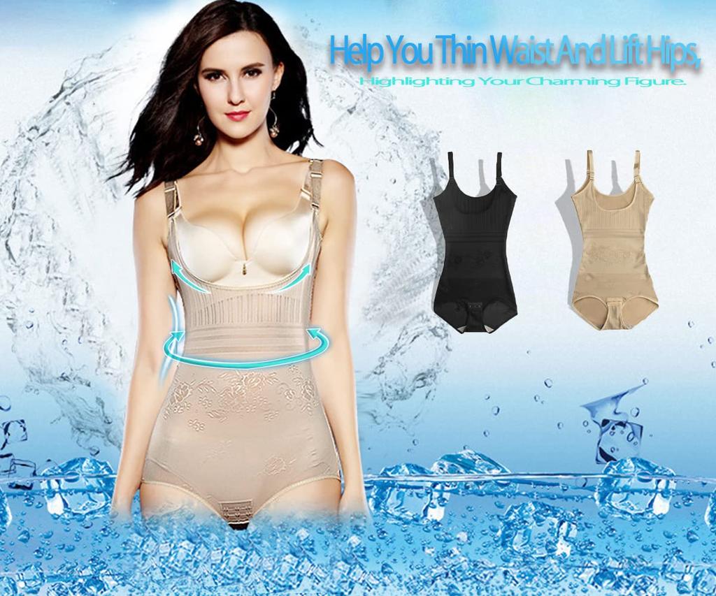 Compresie Ajustabilă Umeri Corp Talie Fese Bust Abdomen Tip Strângere [fourfivesix Haru] Lenjerie Modelatoare Femei, Body, Lenjerie de Corp, Bretele, Modelator,