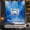 TapestryIpswich Town Custom Name Text Personalized Wall Hanging Tapestry Home Wall Decor
