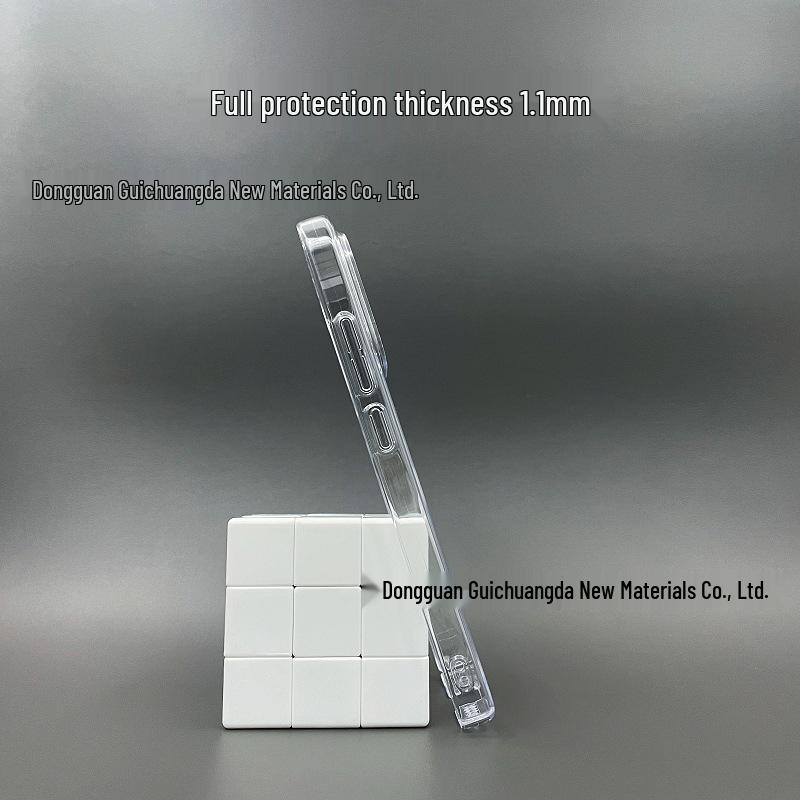 Xiaomi 17 Pro/Pro Max Transparent Anti-Drop Case with Full Coverage & Edge Protection