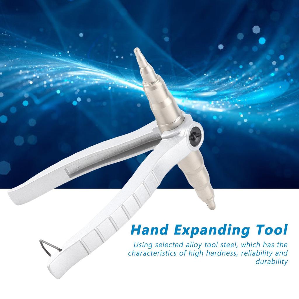 Manual Tube Expander Copper Pipe Alloy Tool Steel Hand Refrigeration Tool for Repairing