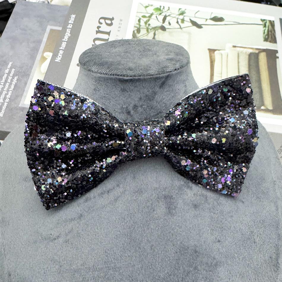 

Korean Style Sparkling Sequin Bow Tie: Trendy, Versatile Men s Fashion Accessory for Performances
