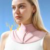 Lightweight Neck Scarf Breathable Ice Silk Scarf Fashion Sunscreen Shawl  Summer