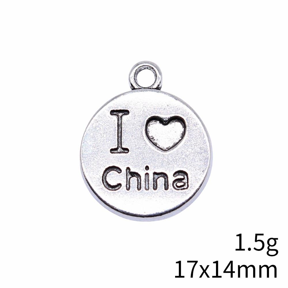 New Year's Day Bracelet With Charms I Love Tags Charms Pendant Cheapest Items Pendant For Mobile
