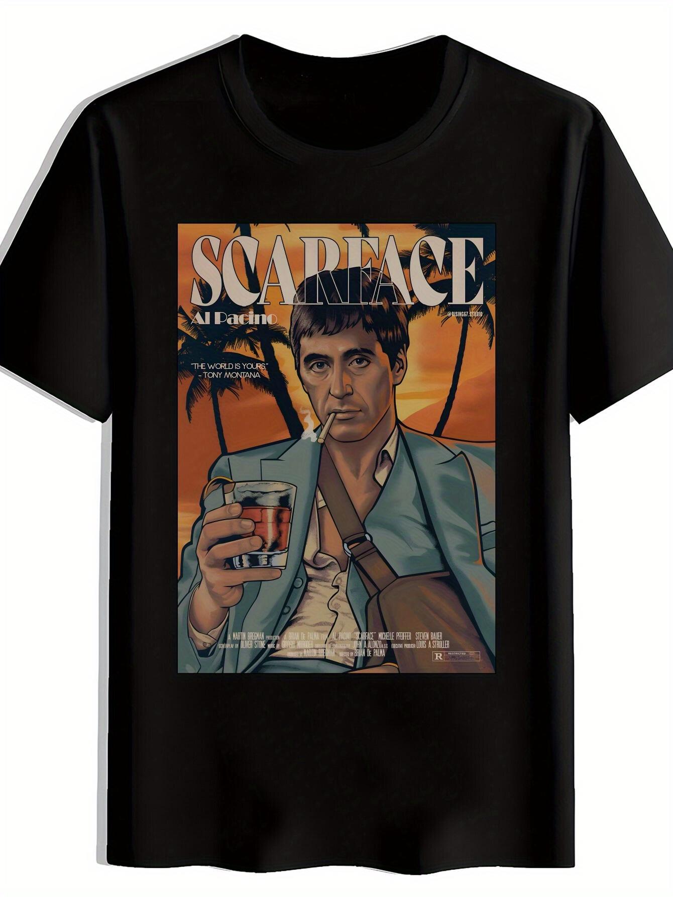 T-shirt Short Sleeve with Scarface Print XL