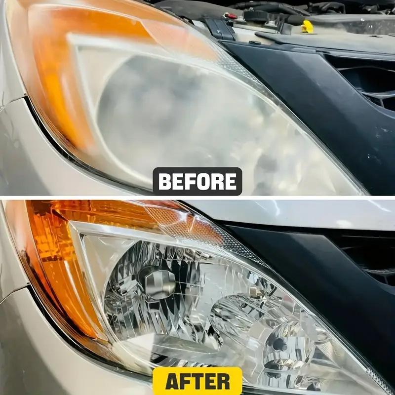 Headlight Restoration Fluid Automotive Headlight Oxidation Yellowing Scratches Blurring Enhancement