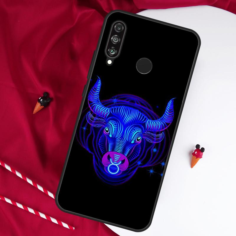 Twelve Constellations For Huawei Nova 12s 11i 12i 7i 8i Y73 Y70 Y90 Y60 Y72 Y61 Y91 9 10 SE P30 Pro P40 Lite Case