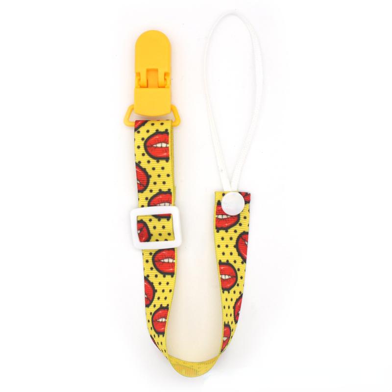 Kids Soother Baby Pacifier Clip Anti-lost Chain Adjustable Teethers Toys Stroller Accessories Holder Strap Attache Tetine Cute