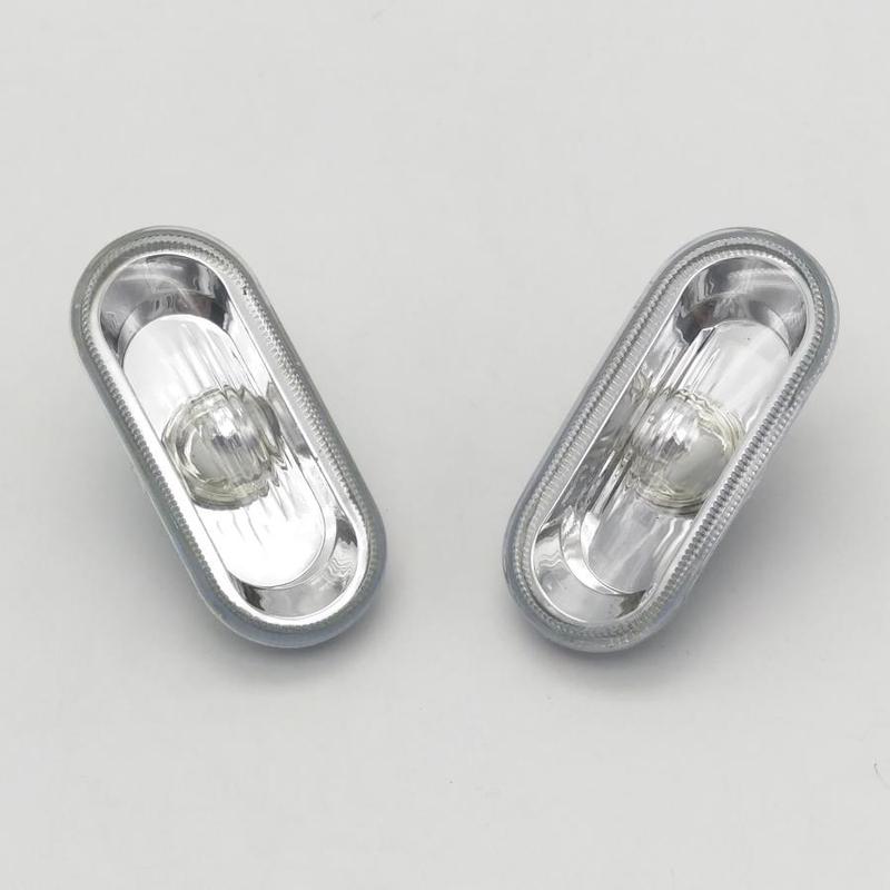 2 Stück für VW Polo 2000 2001 2002 2003 2004 2005 Auto-Styling Seitenmarkierungs-Blinkerleuchte Lampe Repeater