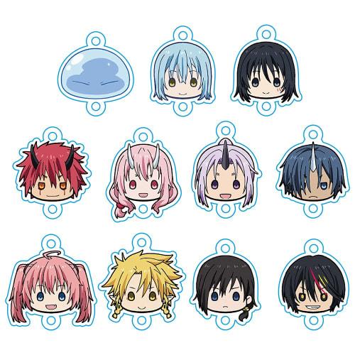 Azumaker That Time I Got Reincarnated As a Slime Churu Chara Connect! Keychain Box of 11