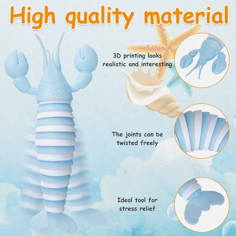 Decompression Lobster Noctilucent Puzzle Toy Wobbly Parent Child Interaction