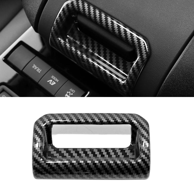For Toyota Highlander XU70 Kluger     2024 Car Armrest Box Handle Decoration Covers Sticker Trim Accessories