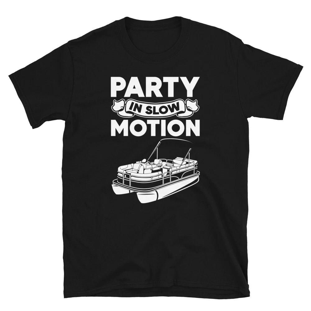 Pontoon Party In Slow Motion T-shirt S