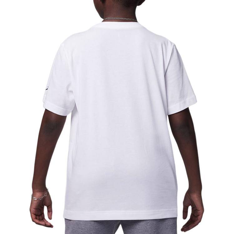 Jordan Kids T Shirts Crew Neck Moderate HM4742-100