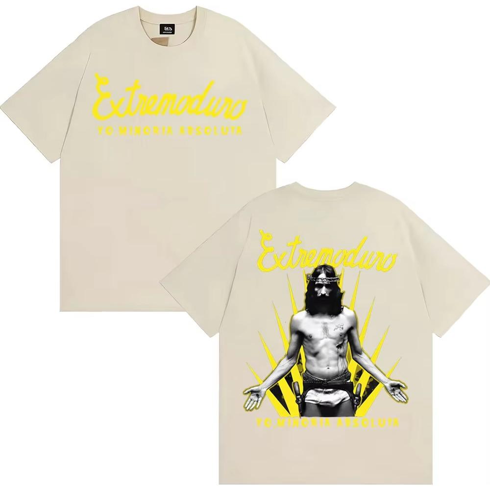 Rock Band Extremoduro Yo Minoria Absolvta T Shirts Men Women Harajuku 90s Vintage Hip Hop T-shirt Summer Tops Loose Cozy T Shirt