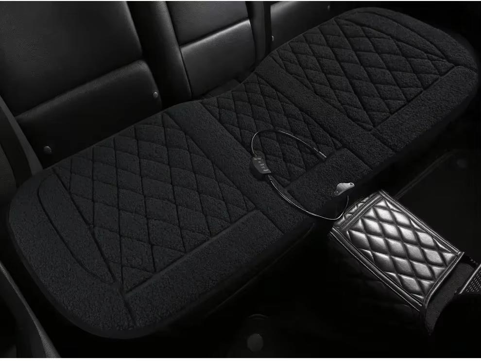 Heated Rear Car Seat Cover Car Heating Cushion Winter Heated Seats Auto Seat Warmer 12V Seat Cushion For Rear Car Seats Cushion