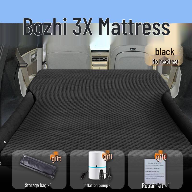 Inflatable Car Bed Mattress for GAC Toyota IZOA - Rear Seat & Trunk Sleeping Pad