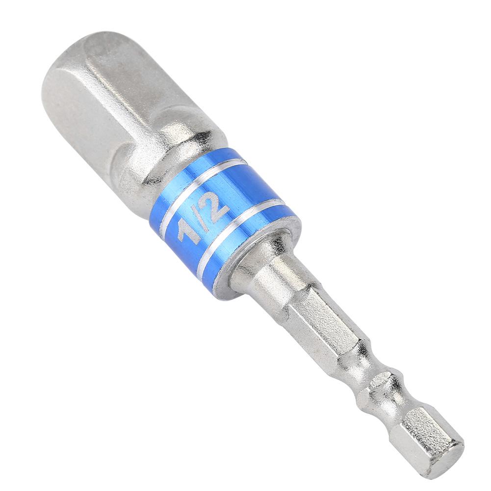 3Pcs Socket Adapters, Drill Nut Driver Extension   Set with   Bearing Head, for 1Celsius4in 3Celsius8in 1Celsius2in Hex Shank Electric Drill