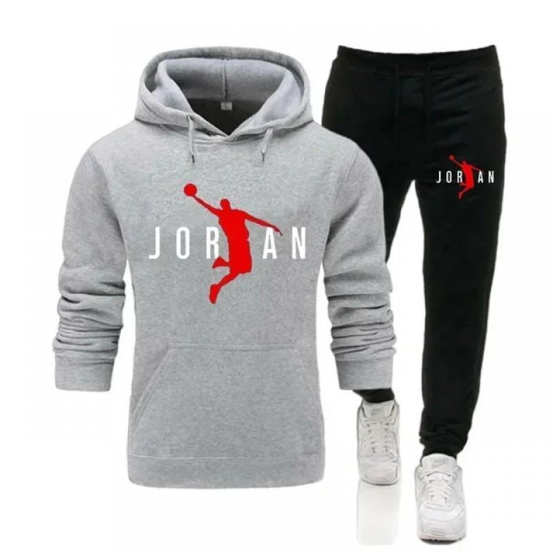 Mens Sports Tracksuit Loose Casual Long Sleeve Hooded Sweatshirt Shorts Set