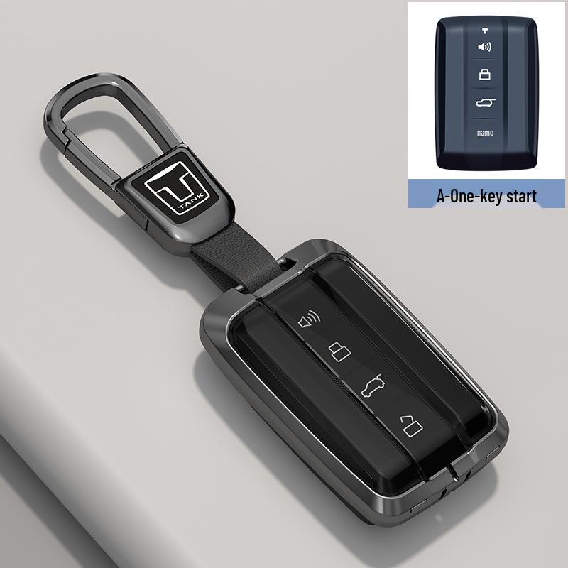 Tank 300 Key Cover Set: New Shell and Buckle Wrap for Wey Tank 300 Keys