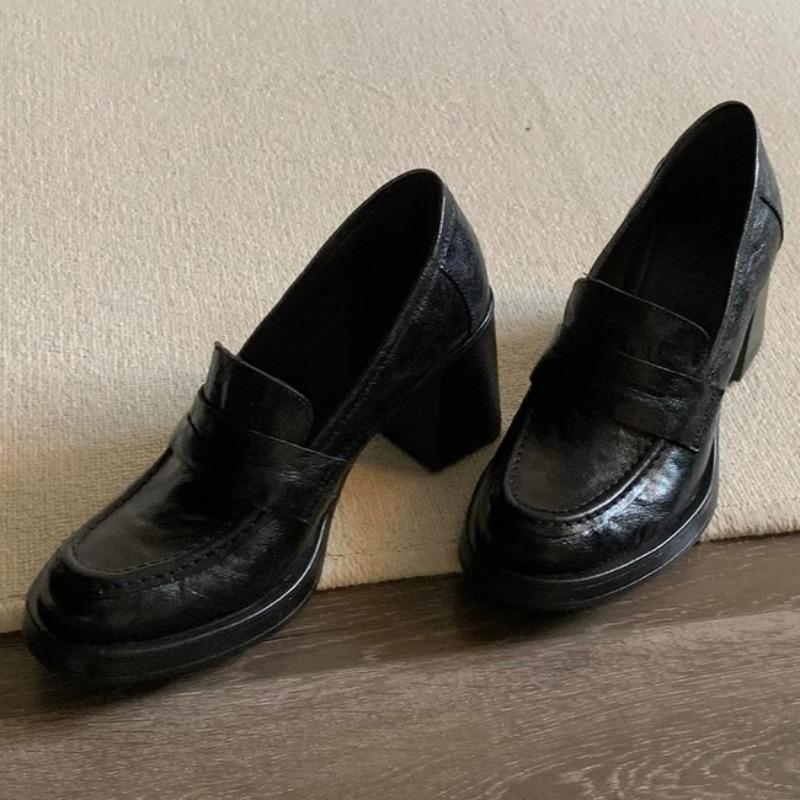 

Women High Heels Marie Jane Lolita Shoes Chunky Fashion Heeled Shoes Summer New Trend Woman Pumps Sandals De Mujer 40