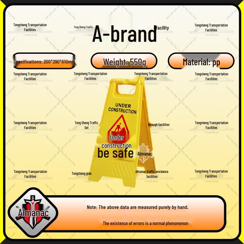 A-Frame Plastic Wet Floor & No Parking Safety Sign