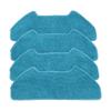 For Redkey R10 Robot Vacuum Cleaner Mop Cloth Spare Parts 4 or 10 Pack Microfiber Cloths for Regular Floor Cleaning and Hygiene