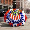 1 PC Automatic Folding Umbrella-Guadalajara SportsPattern, Portable & Foldable Design with 8 Ribs, Christmas Birthday Gifts