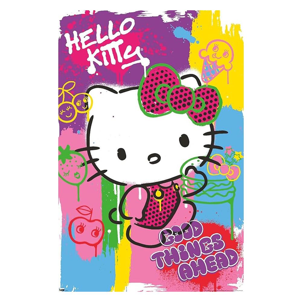 Hello Kitty Pop Framed Poster