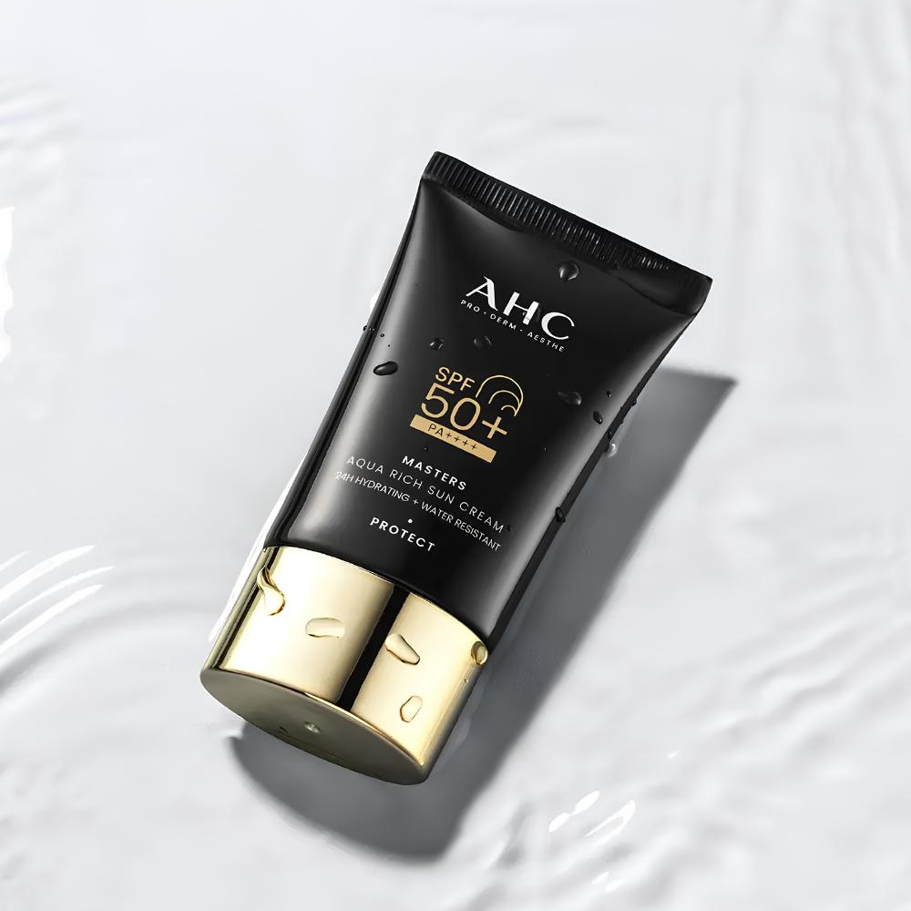 AHC Masters Aqua Rich Sun Cream 50ml 1+1 Set