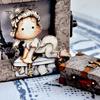 Aktentasche Umschlag Scrapbooking Stanzform DIY Handwerk Prägeschablone Form
