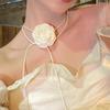 Camellia series handmade rose necklace choker small fragrant style high atmosphere dopamine necklace