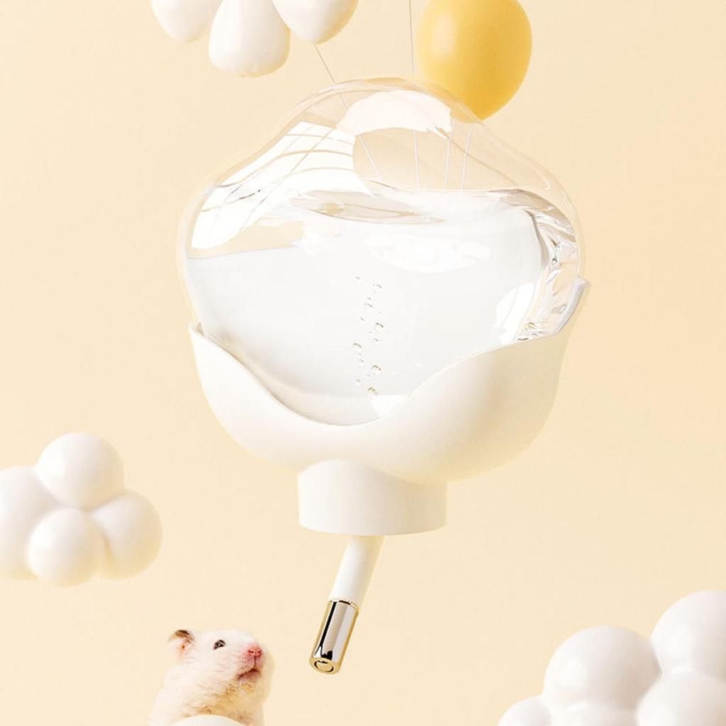 Hamster Water Dispenser Leakproof Clear 500Ml Drinker Small Pet Animal Water Bottle For Cage Care Home Feeding Hydration