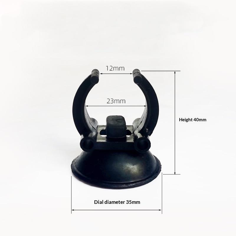 New 5Pcs Aquarium Fish Tank Lamp Fixed Suction Cup Suction Heating Rod Suction Cup Oxygen Tube Suction Cup Water Pipe Clamp Clip