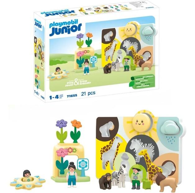 Конструктор пластиковый Playmobil Junior 71655 Действие, 31 деталь