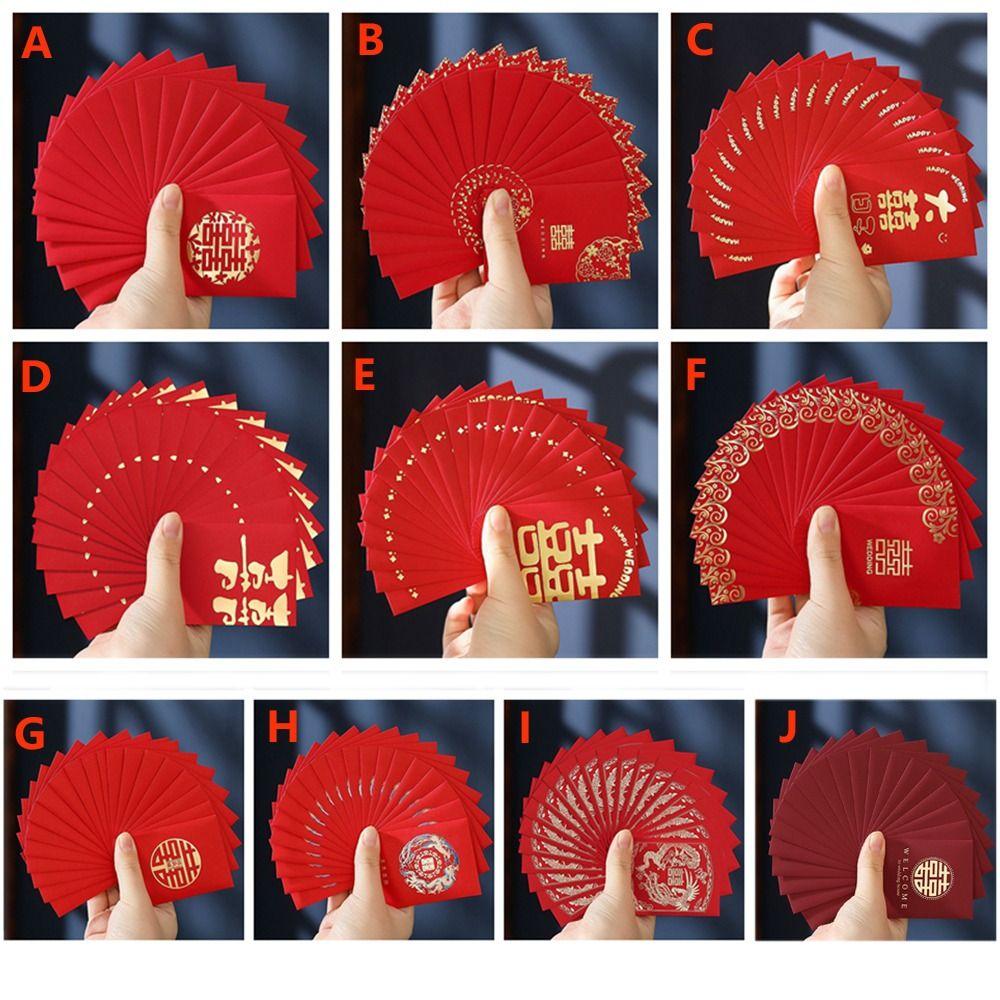 Marry Ceremony Money New Year Decor Wedding Gift Envelope Birthday Hongbao Red Envelope Red Packet